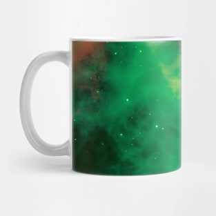 Green Jungle Galaxy Mug